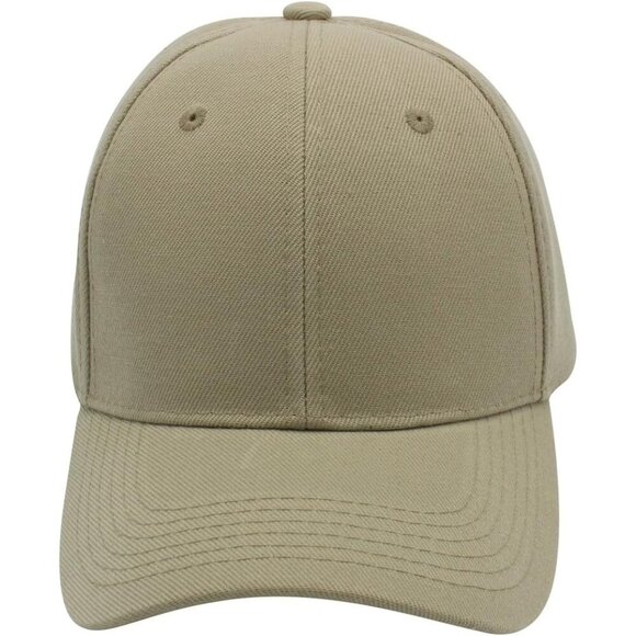 Baseball Khaki Cap Men Women Hat